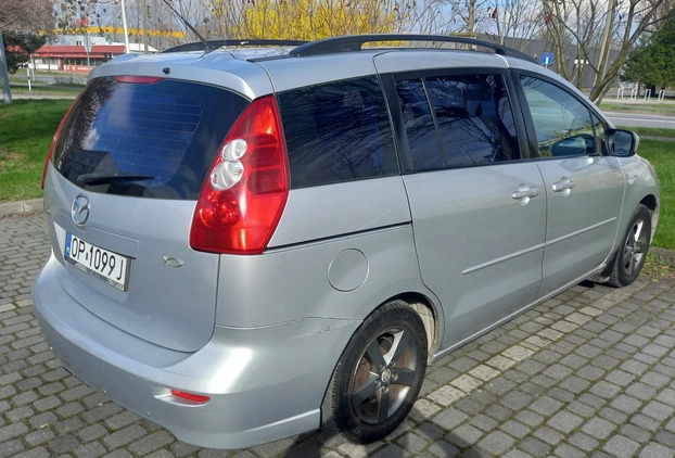 Mazda 5 cena 11600 przebieg: 232500, rok produkcji 2008 z Opole małe 67